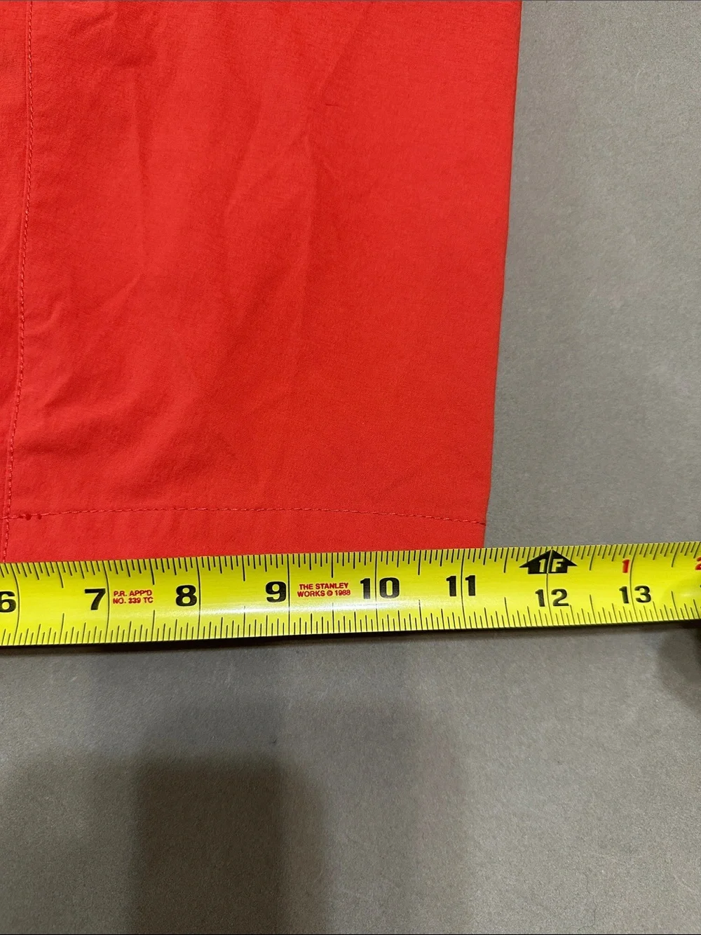 The North Face Men's Orange Red Hybrid Shorts - 34